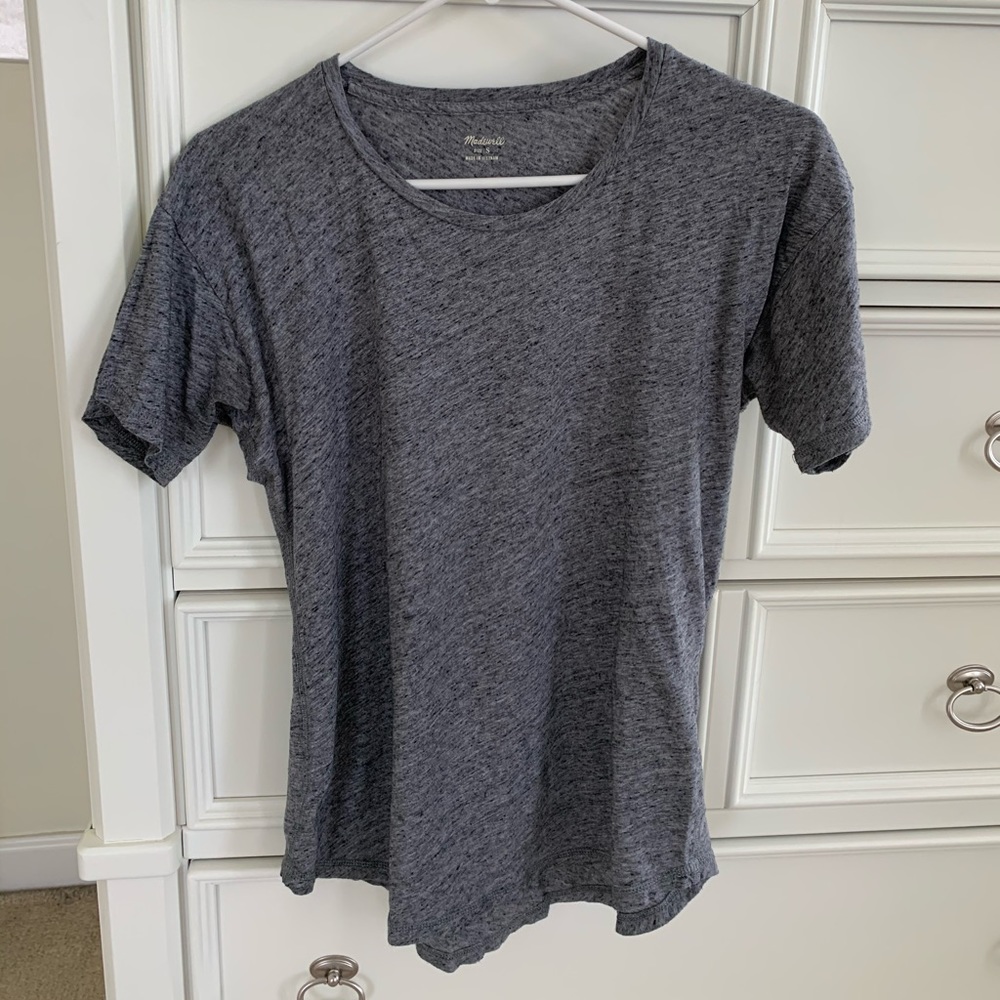 Madewell Gray Whisper T Shirt
